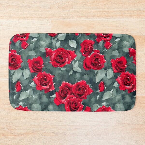 Item preview, Red Roses Watercolour designed and sold by GrizzlyGaz.