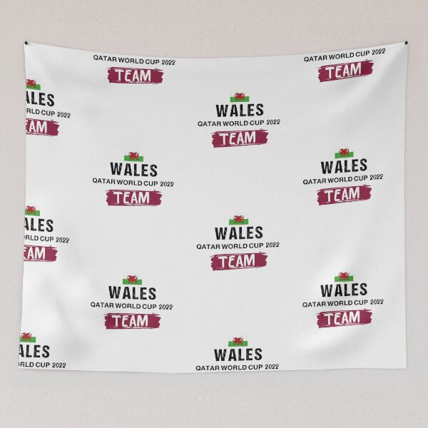 Item preview, Wales  World Cup Football Soccer fan Qatar 2022  designed and sold by cheslie-style.