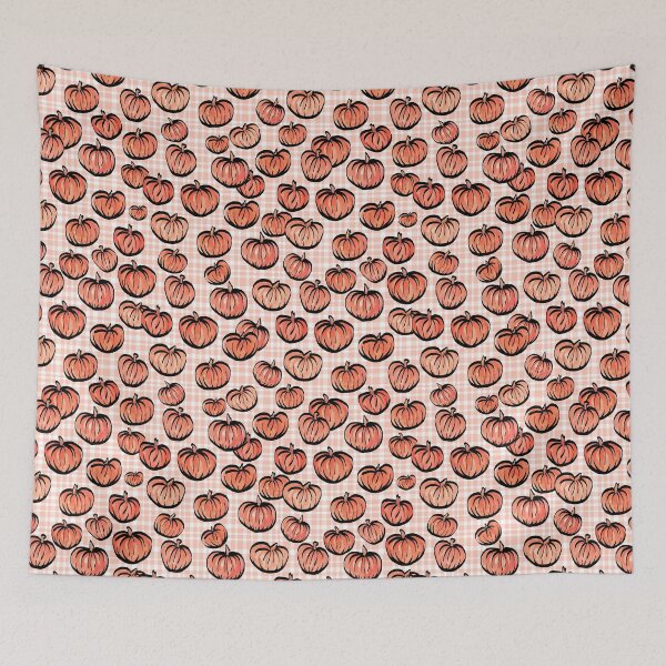 Item preview, Pumpkin Patch Plaid designed and sold by Lisa Argyropoulos.