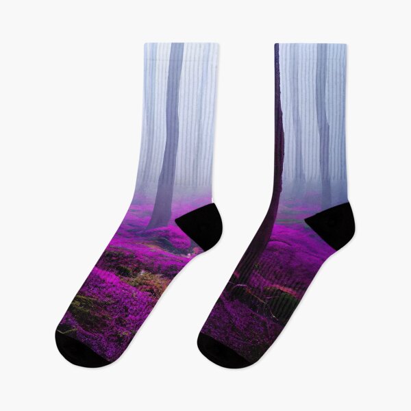 Item preview, Purple Forest In The Morning designed and sold by john-ess.