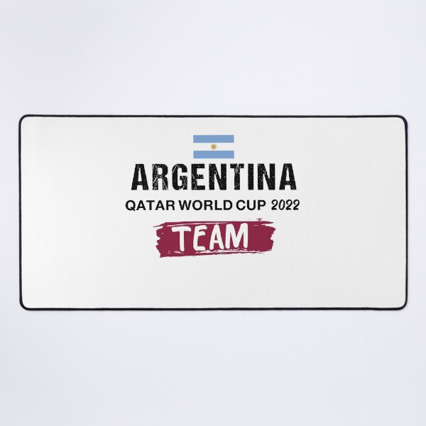 Item preview, Argentine World Cup Football Soccer fan Qatar 2022 designed and sold by cheslie-style.