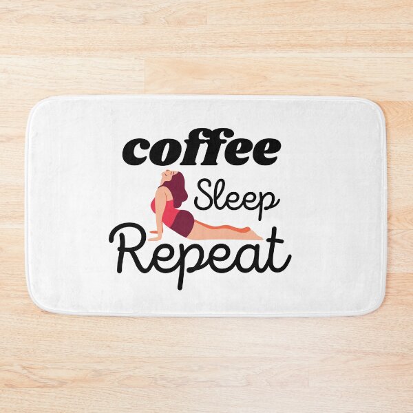 Item preview,   Coffee Yoga Sleep Repeat designed and sold by hakimhl.