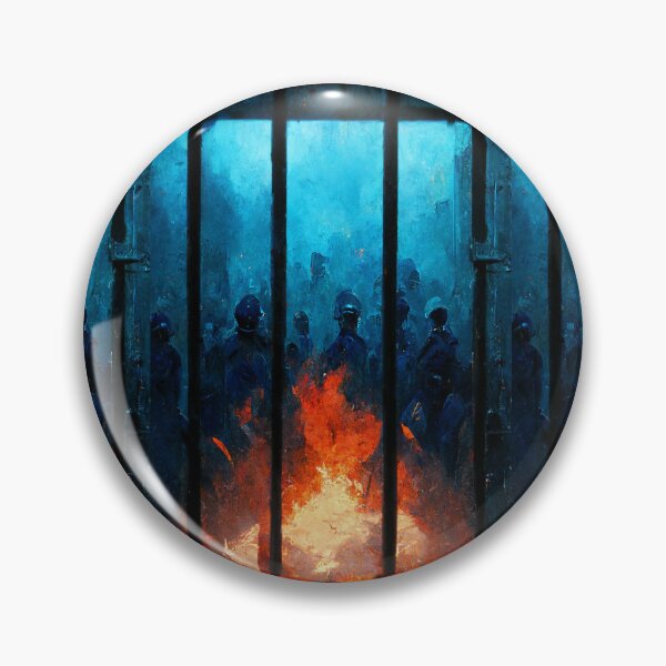 Item preview, Planet Warz - Hellcabone Prison Block Alliance - Outside Yard Door F "Planet Hellcabone" designed and sold by Brazz Official.