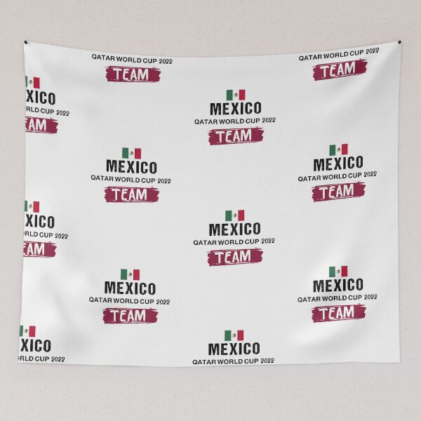 Item preview, Mexico  World Cup Football Soccer fan Qatar 2022  designed and sold by cheslie-style.