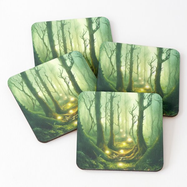 Item preview, Fantasy magical forest designed and sold by mrlongfield.
