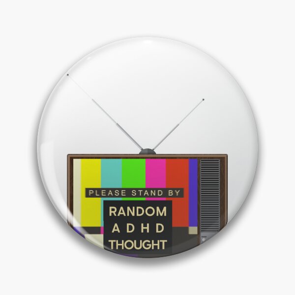 Item preview, ADHD Joke designed and sold by BuraxisQuotes.