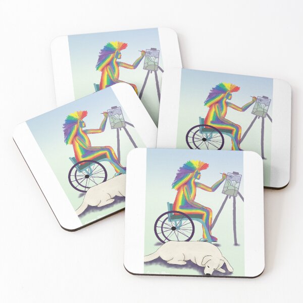 Item preview, Rainbow Painter designed and sold by JupiterRoseArt.