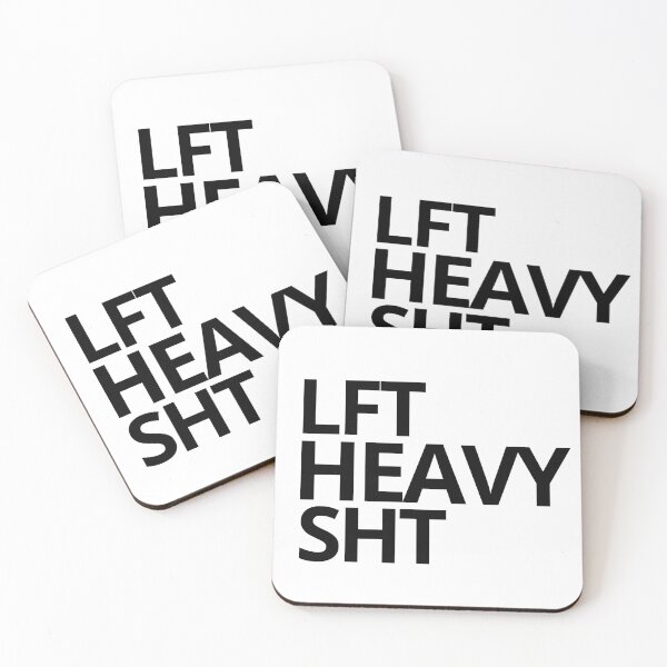 Item preview, Lift Heavy Shit Weightlifting — Workout, Gym, Quotes designed and sold by CROWNLIGHT.