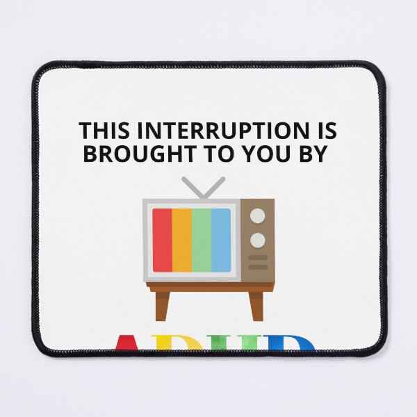 Item preview, ADHD Symptoms designed and sold by BuraxisQuotes.