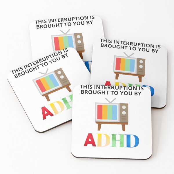 Item preview, ADHD Symptoms designed and sold by BuraxisQuotes.