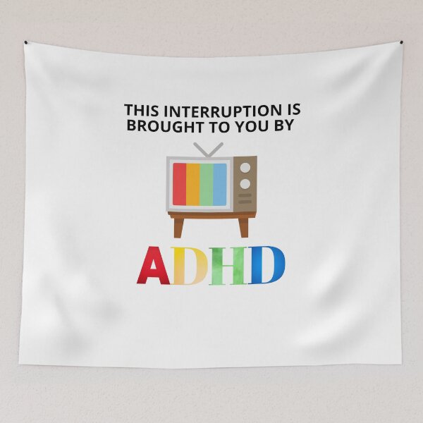 Item preview, ADHD Symptoms designed and sold by BuraxisQuotes.