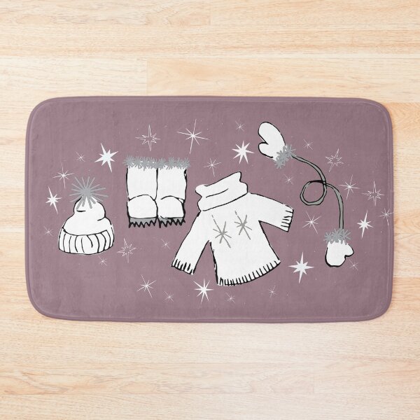 Item preview, Winter weather snow lover gear cartoon illustration designed and sold by AngelDawnDesign.