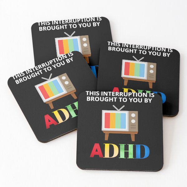 Item preview, ADHD Quote designed and sold by BuraxisQuotes.