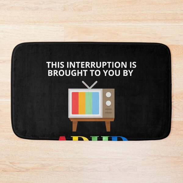 Item preview, ADHD Quote designed and sold by BuraxisQuotes.