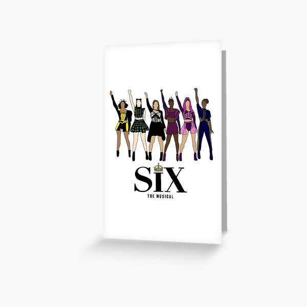 Item preview, Six the Musical - Full Logo designed and sold by daisydance.