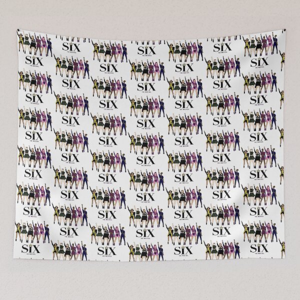 Item preview, Six the Musical - Full Logo designed and sold by daisydance.