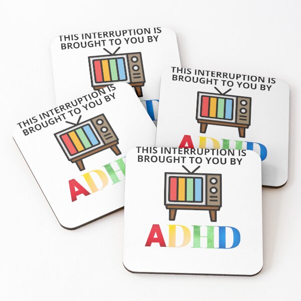 Item preview, ADHD Life designed and sold by BuraxisQuotes.
