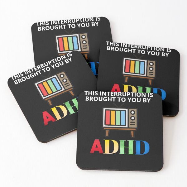 Item preview, ADHD Brain designed and sold by BuraxisQuotes.