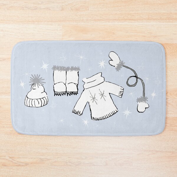 Item preview, Winter weather snow lover gear cartoon illustration designed and sold by AngelDawnDesign.
