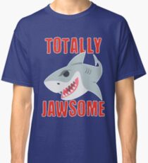 Lustiger Haifisch total Jawsome Classic T-Shirt