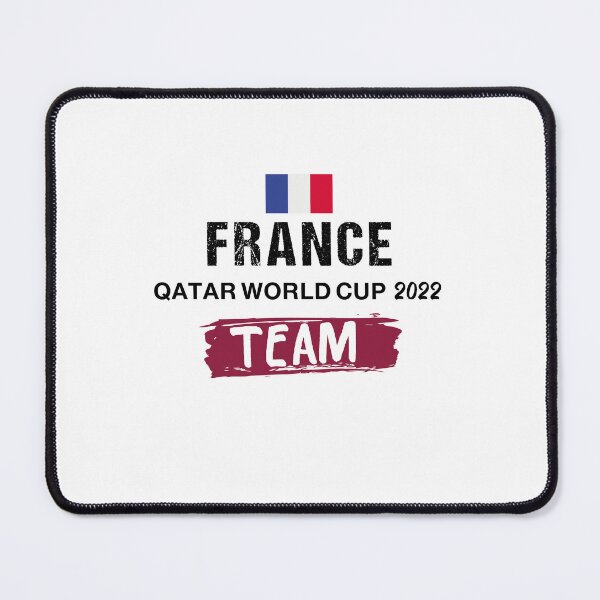Item preview, FRANCE World Cup Football Soccer fan Qatar 2022 designed and sold by cheslie-style.