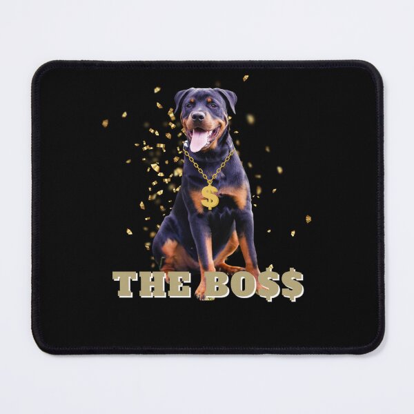 Item preview, Rottweiler The Boss Dog - Golden Dog Design designed and sold by MWProject.