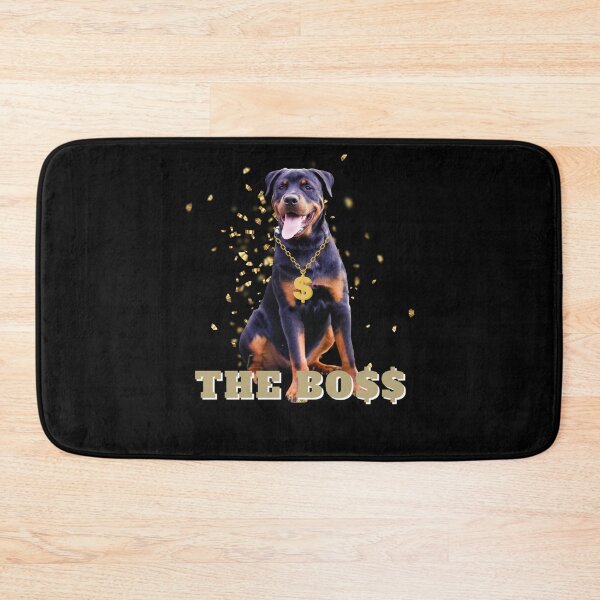 Item preview, Rottweiler The Boss Dog - Golden Dog Design designed and sold by MWProject.