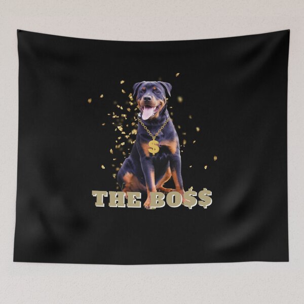 Item preview, Rottweiler The Boss Dog - Golden Dog Design designed and sold by MWProject.