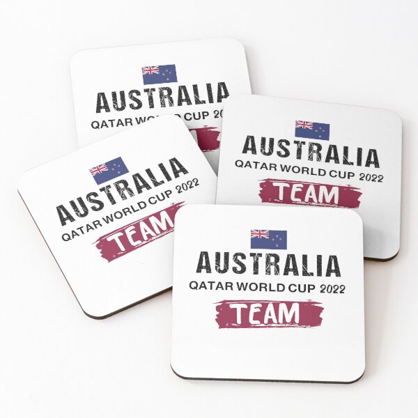 Item preview, AUSTRALIA  World Cup Football Soccer fan Qatar 2022  designed and sold by cheslie-style.