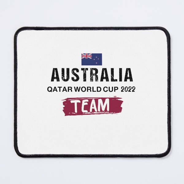 Item preview, AUSTRALIA World Cup Football Soccer fan Qatar 2022 designed and sold by cheslie-style.
