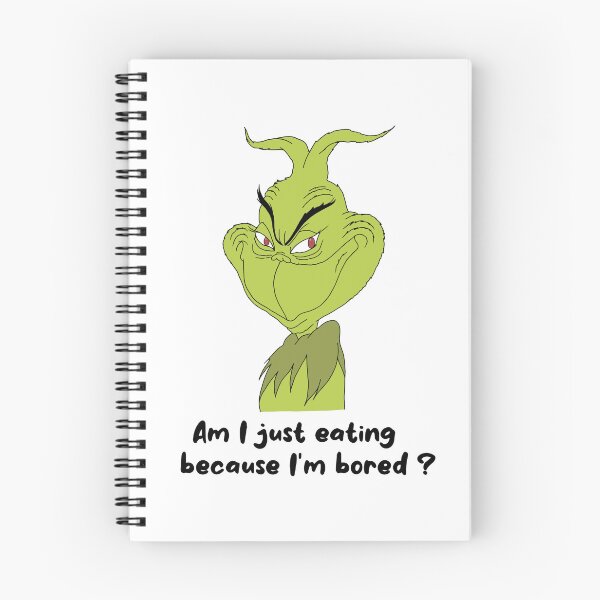 Item preview, Am I just eating because I’m bored? - The Grinch designed and sold by Naim Choudhury.