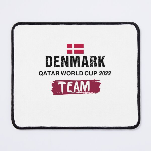 Item preview, DENMARK World Cup Football Soccer fan Qatar 2022 designed and sold by cheslie-style.