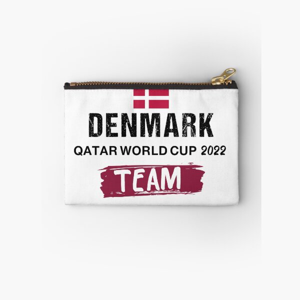 Item preview, DENMARK World Cup Football Soccer fan Qatar 2022  designed and sold by cheslie-style.
