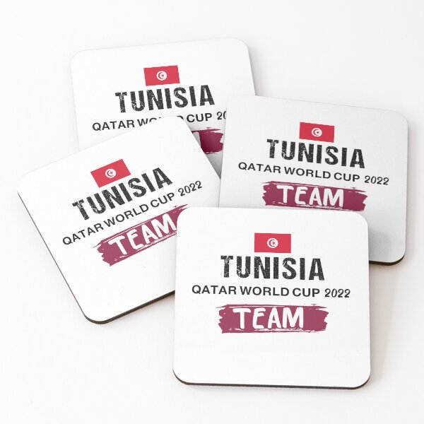 Item preview, TUNISIA World Cup Football Soccer fan Qatar 2022  designed and sold by cheslie-style.