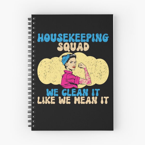 Item preview, Funny Housekeeping Squad We Clean It Like We Mean It Cleaner designed and sold by biigshow.