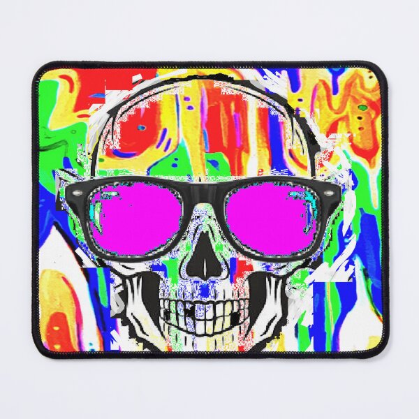 Item preview, Graffiti Skull painted sunglasses designed and sold by LoEndT-Shirts.