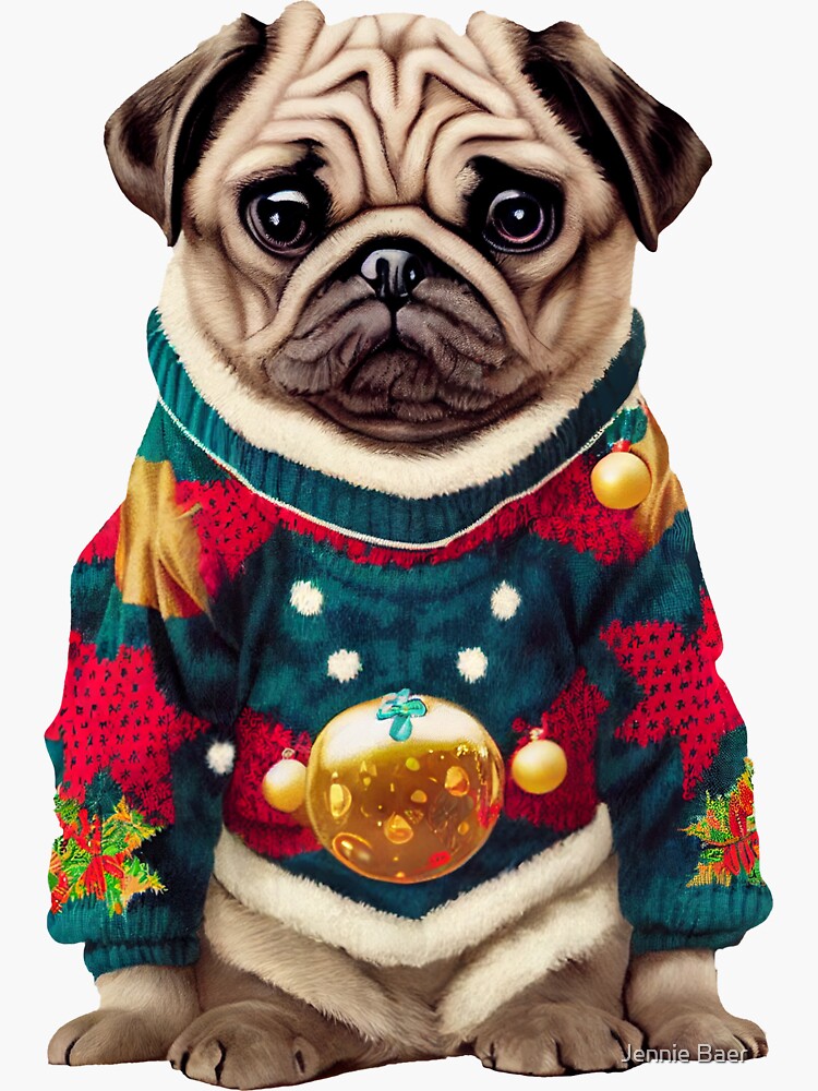 Ugly pug outlet sweater