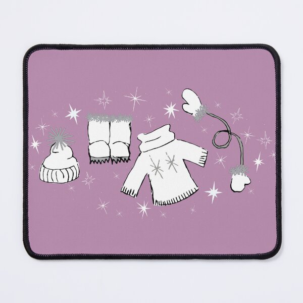 Item preview, Winter weather snow lover gear cartoon illustration designed and sold by AngelDawnDesign.