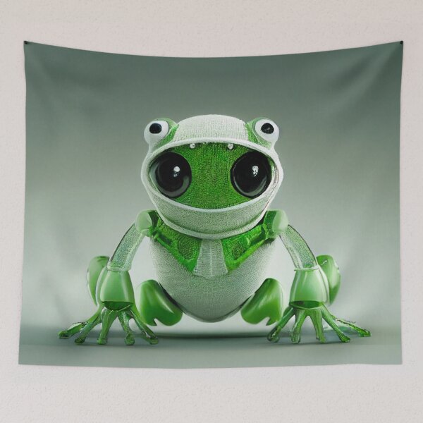 Item preview, Cute robot frog designed and sold by VanGalt.