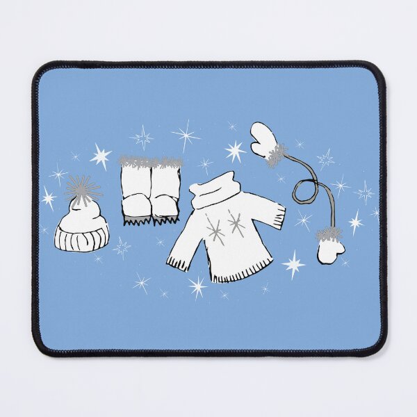 Item preview, Winter weather snow lover gear cartoon illustration designed and sold by AngelDawnDesign.