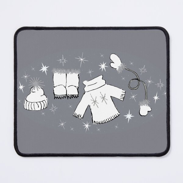Item preview, Winter weather snow lover gear cartoon illustration designed and sold by AngelDawnDesign.