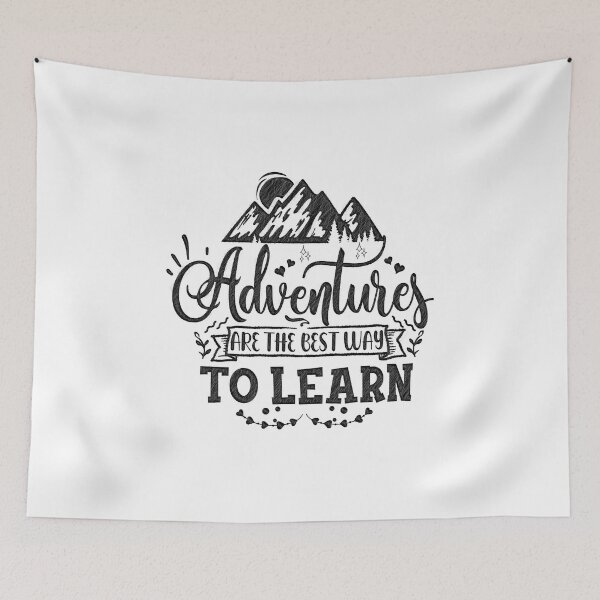 Item preview, Adventures Are The Best Way To Learn,adventures are the best way to learn design,adventures,adventure,the adventure,the adventures designed and sold by RedArtsDesign.