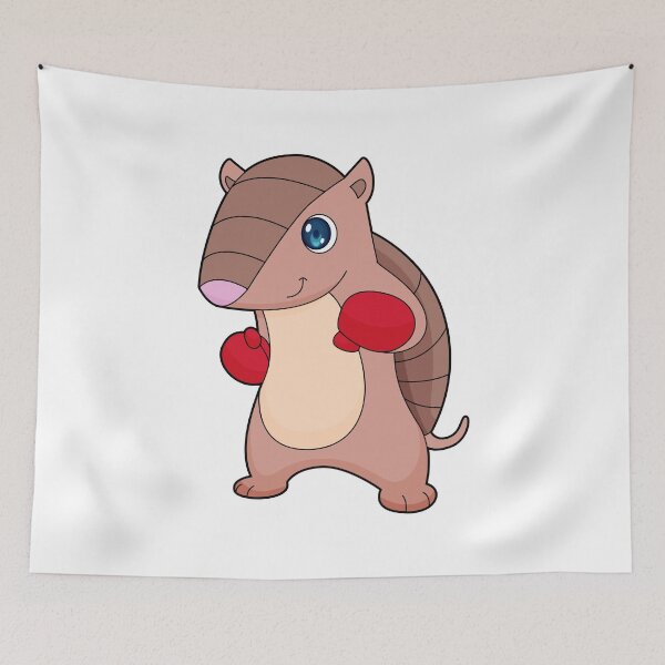 Item preview, Armadillo Boxing Boxer Boxing gloves designed and sold by Snabdesign84.