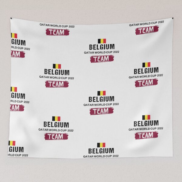 Item preview, BELGIUM World Cup Football Soccer fan Qatar 2022  designed and sold by cheslie-style.