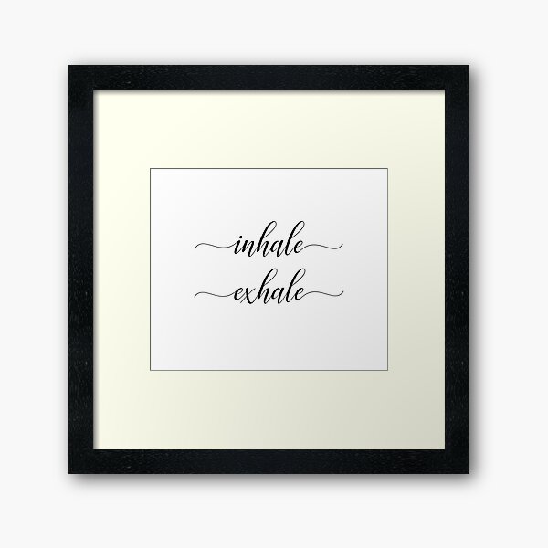 Item preview, Inhale | Exhale designed and sold by crossapple.