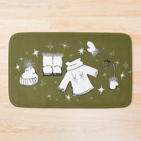 Item preview, Winter weather snow lover gear cartoon illustration designed and sold by AngelDawnDesign.