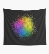 Enneagram Splash Wall Tapestry
