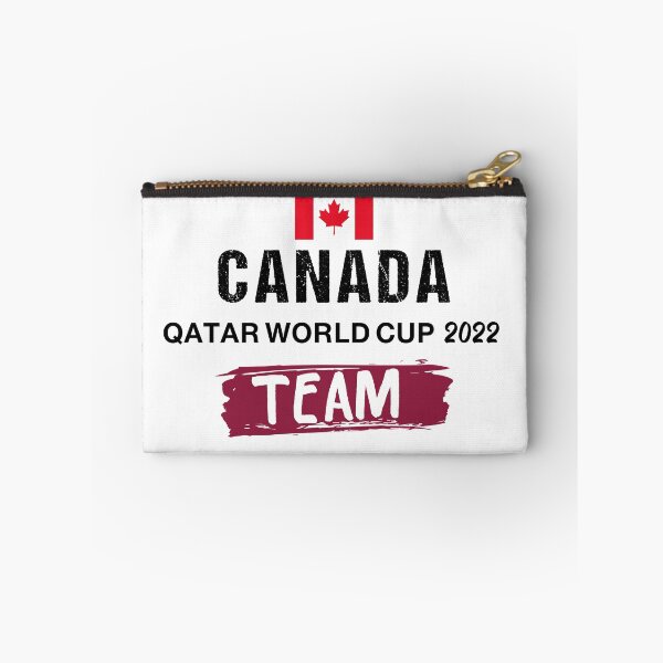 Item preview, CANADA World Cup Football Soccer fan Qatar 2022  designed and sold by cheslie-style.