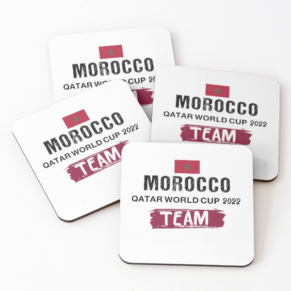 Item preview,  MOROCCO  World Cup Football Soccer fan Qatar 2022  designed and sold by cheslie-style.