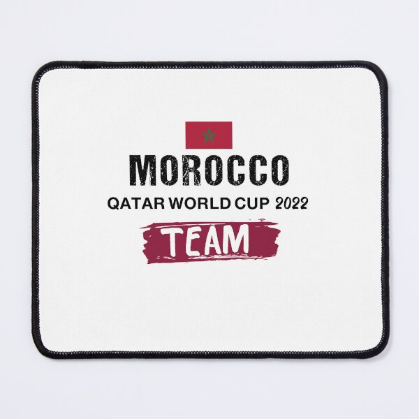 Item preview, MOROCCO World Cup Football Soccer fan Qatar 2022 designed and sold by cheslie-style.